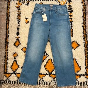 MOTHER Denim The Rambler Zip Ankle Size 30